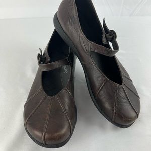 Dansko Leather Mary Jane - brown
